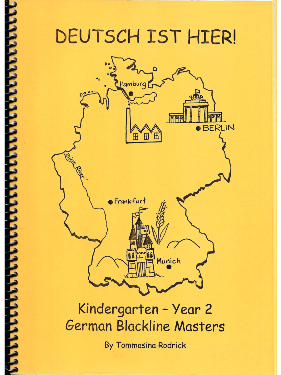9781876258481(1) German Blackline Masters: Kindergarten - Year 2 - Image 1