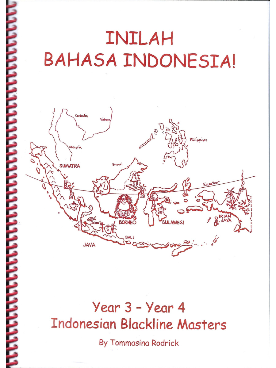 9781876258511(1) Indonesian Blackline Masters: Year 3 - Year 4 - Image 1