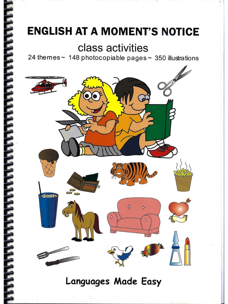 9781876258672(1) English At A Moment's Notice: Class Activities - Image 1