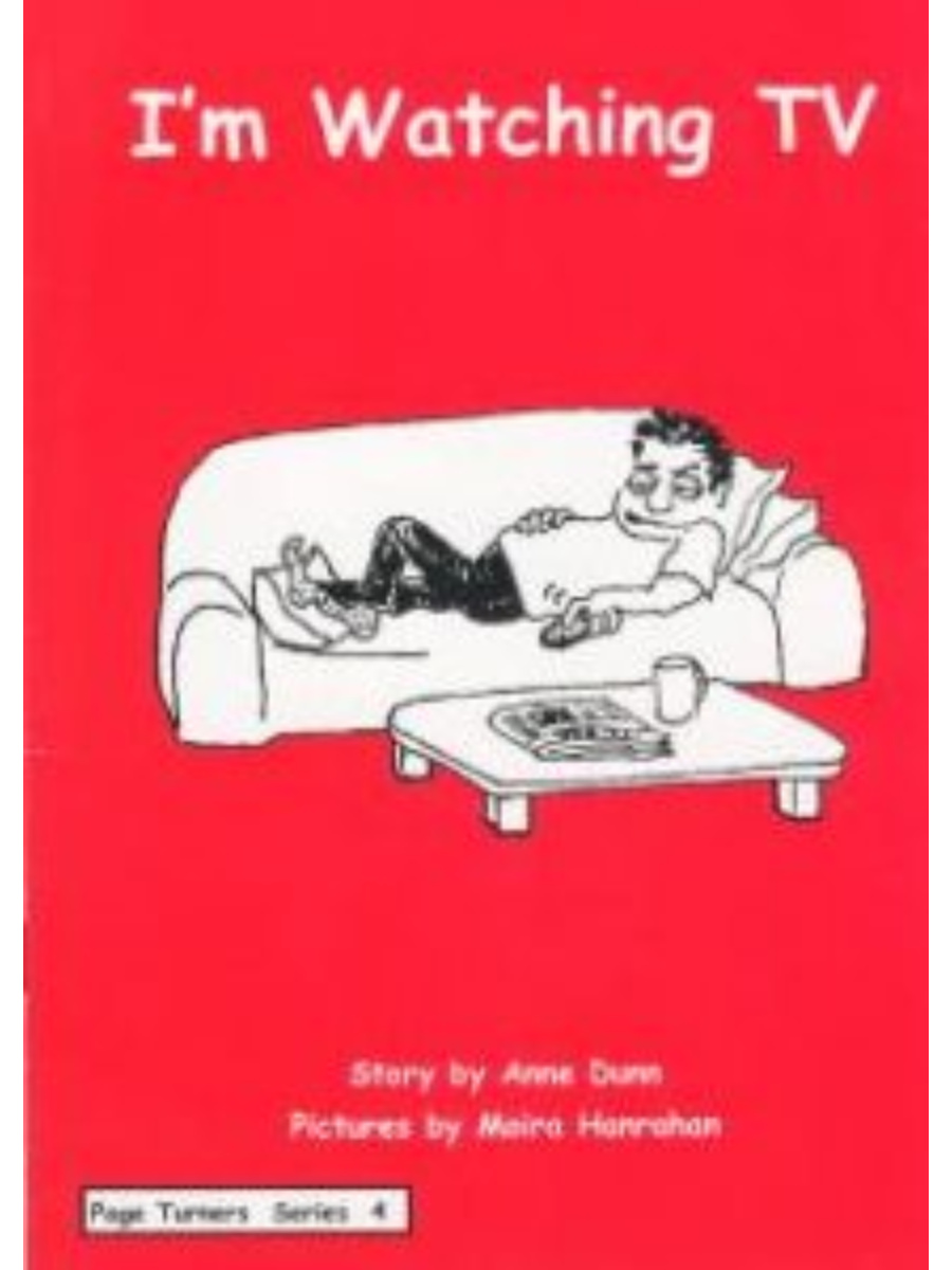 9781877052453 Prace PageTurners Series 4 I'm watching TV (Level 2) - Image 1