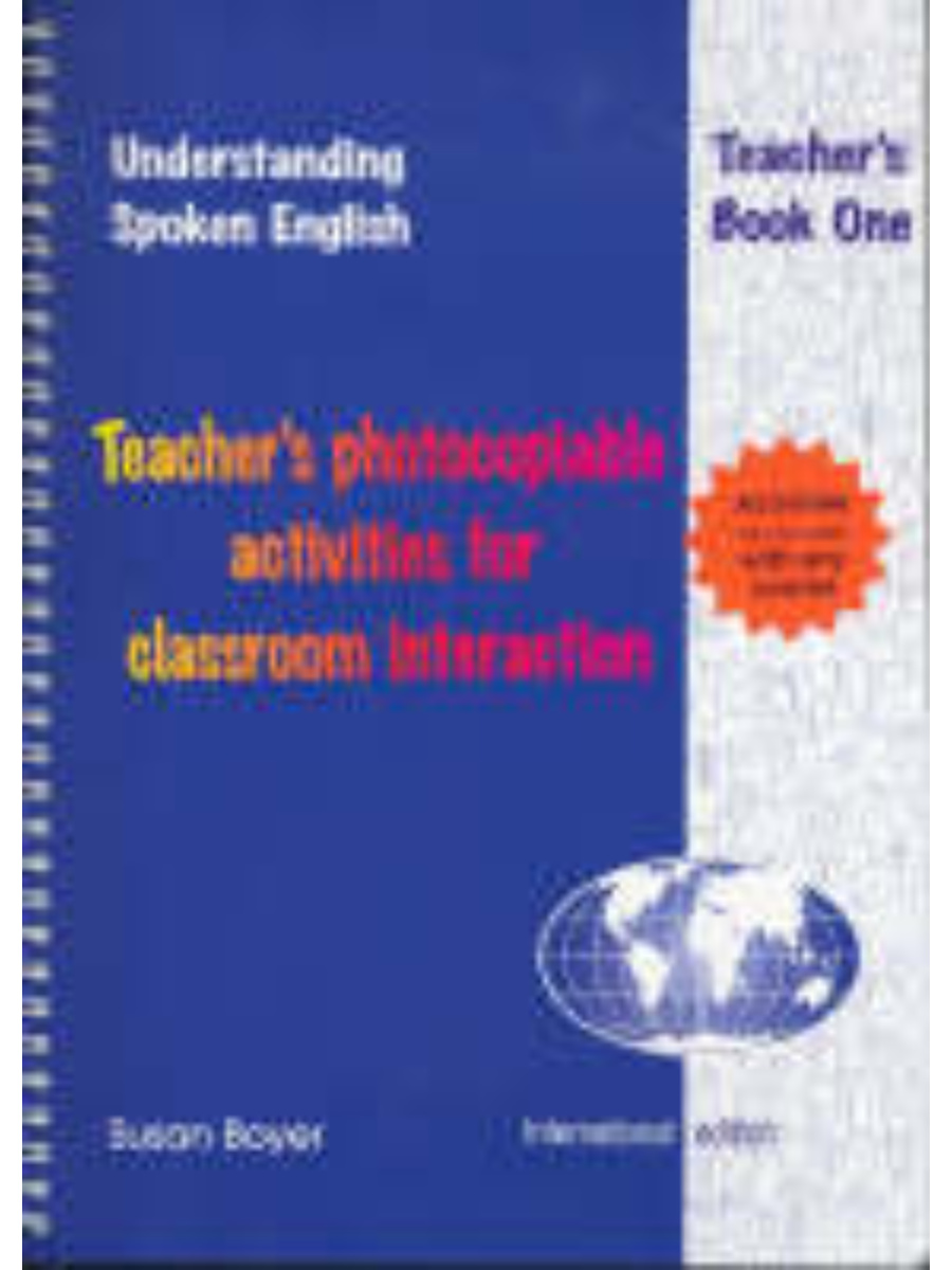 9781877074110(1) Understanding Spoken English Book 1: Teacher's Book - Image 1