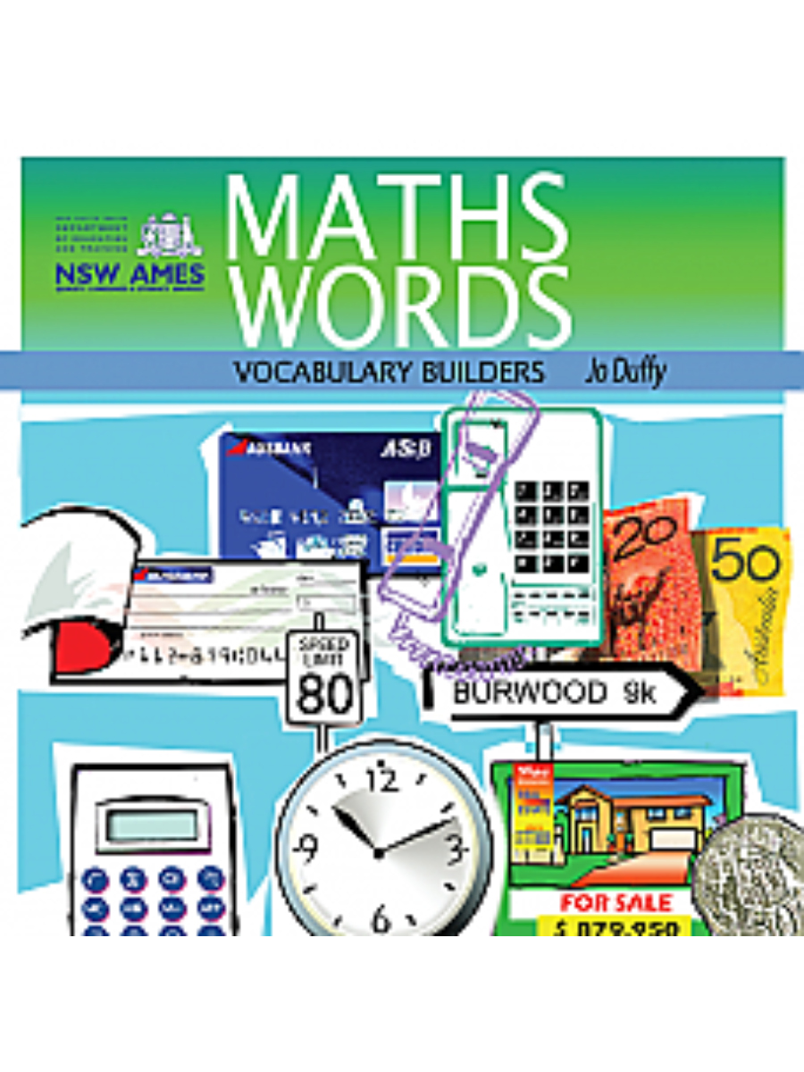 9781921075100 Vocabulary Builders Maths Words CD - Image 1