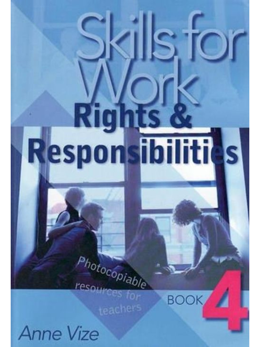 9781921085635(1) Skills for Work: Book 4 - Rights and Responsibilities - Image 1