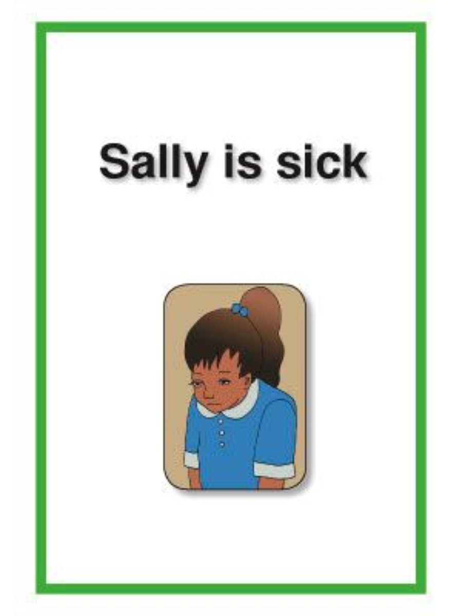 9781921539107(1) Sound English Preliminary Book 10 - Sally is sick - Image 1