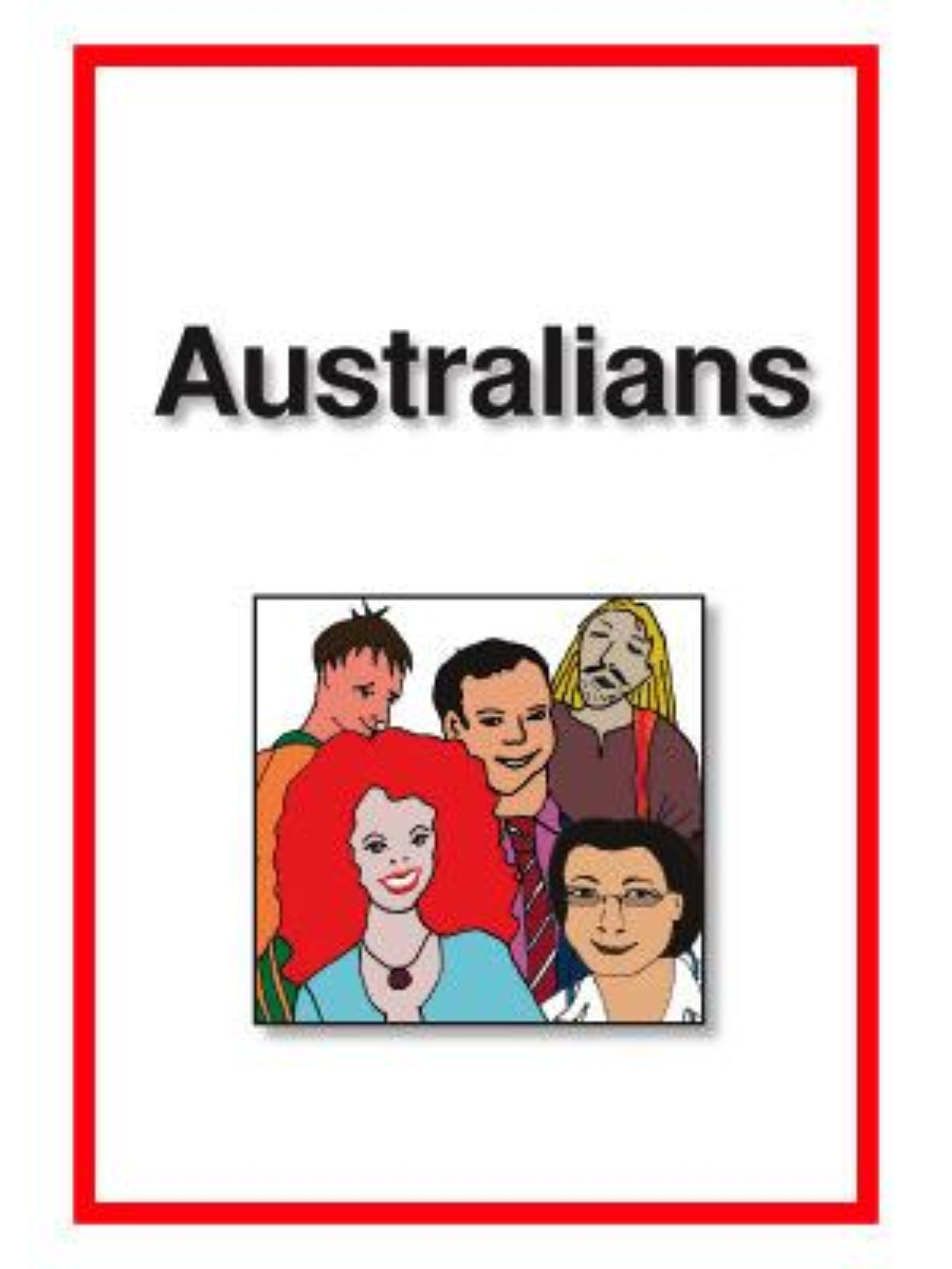 9781921539145(1) Sound English Level 1 Book 04 - Australians - Image 1