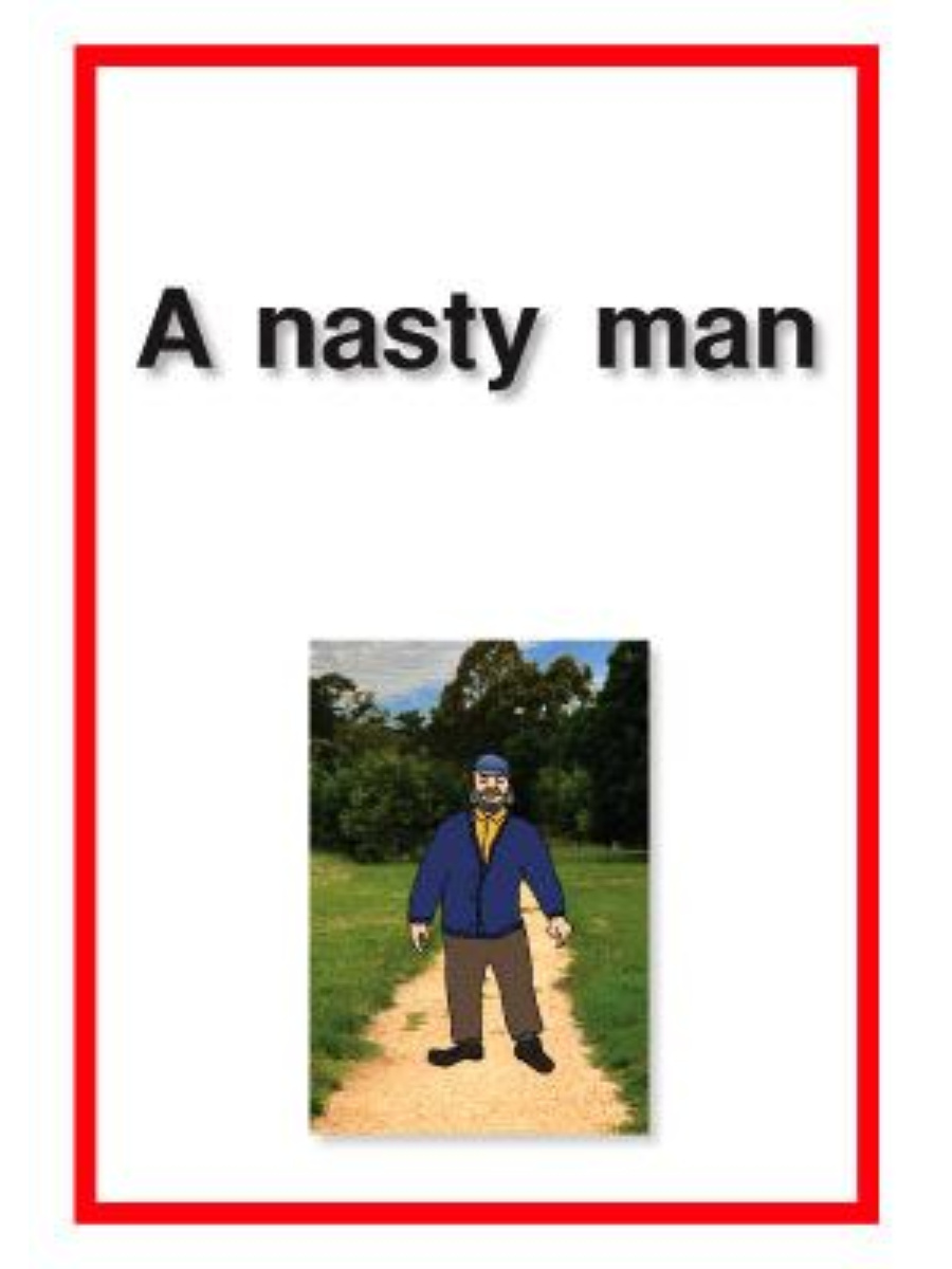 9781921539213(1) Sound English Level 1 Book 11 - A Nasty Man - Image 1