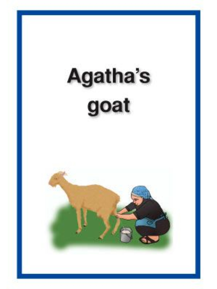9781921539336(1) Sound English Level 2 Book 03 - Agatha's Goat - Image 1