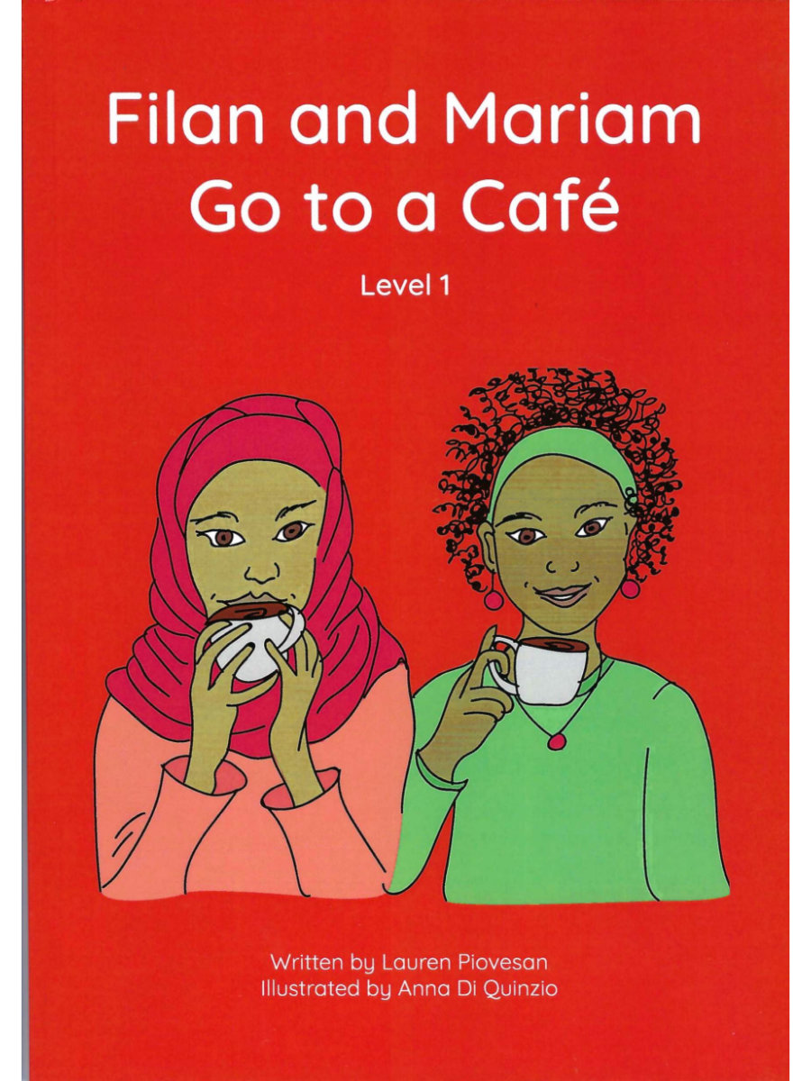 9781922826350 Filan and Mariam Go to a Café - Level 1 - Image 1