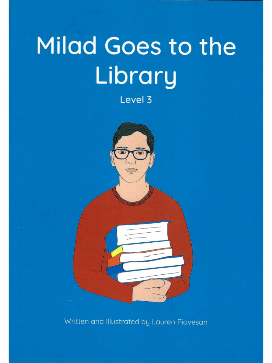 9781922826497(1) Milad Goes to the Library - Level 3 - Image 1