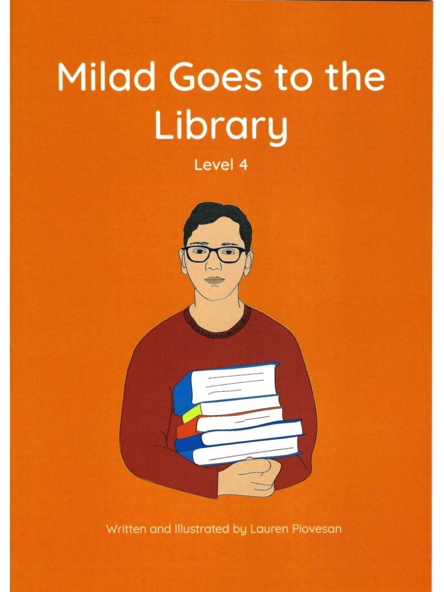 9781922826503(1) Milad Goes to the Library - Level 4 - Image 1