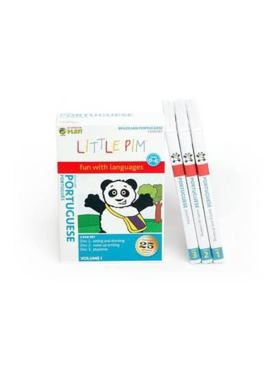 9781935643302(1) Little Pim 3 Pack Box Set : Portuguese (Vol 1) - Image 1