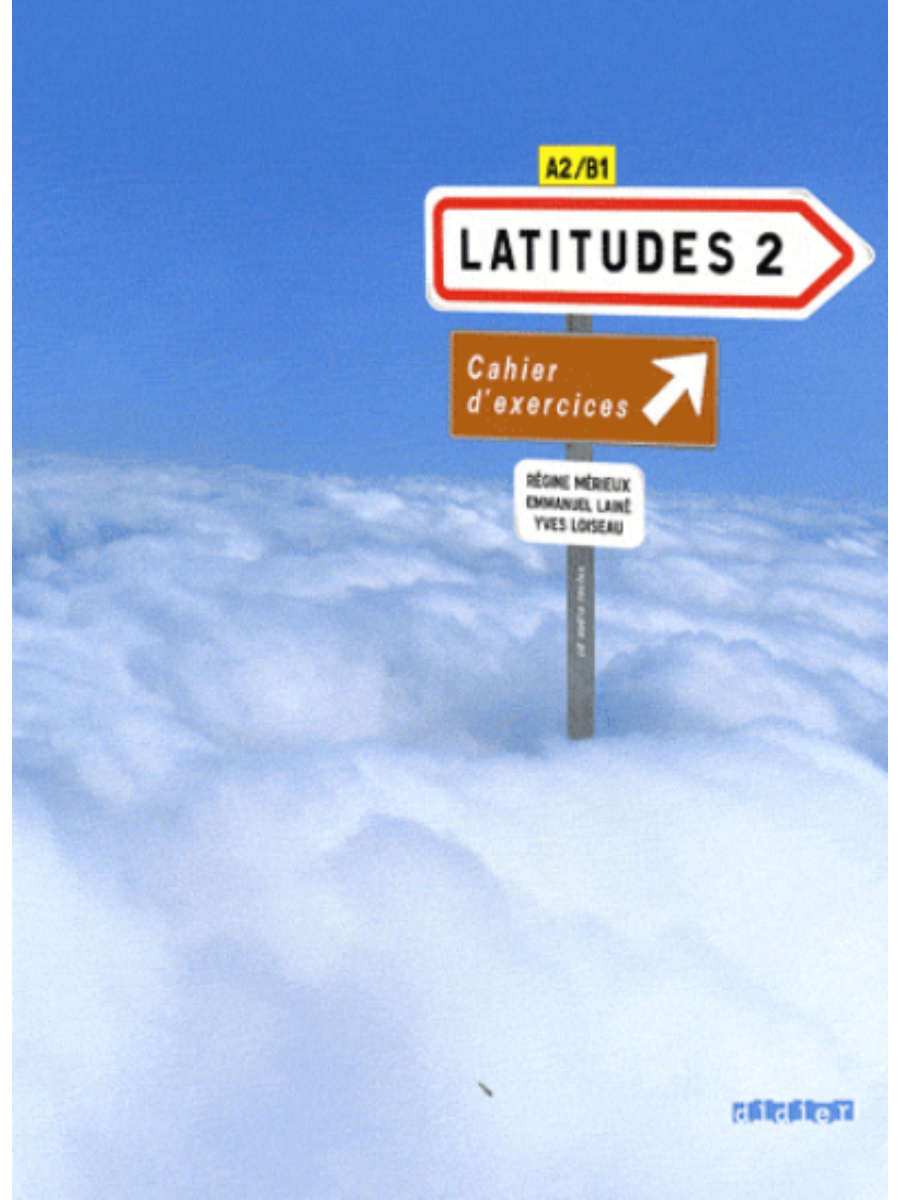 9782278062669 Latitudes 2 Cahier d'exercices (Workbook) - Image 1