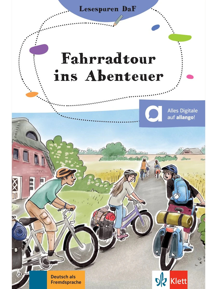 9783126742405 Fahrradtour ins Abenteuer - German Reader with digital extras - Image 1