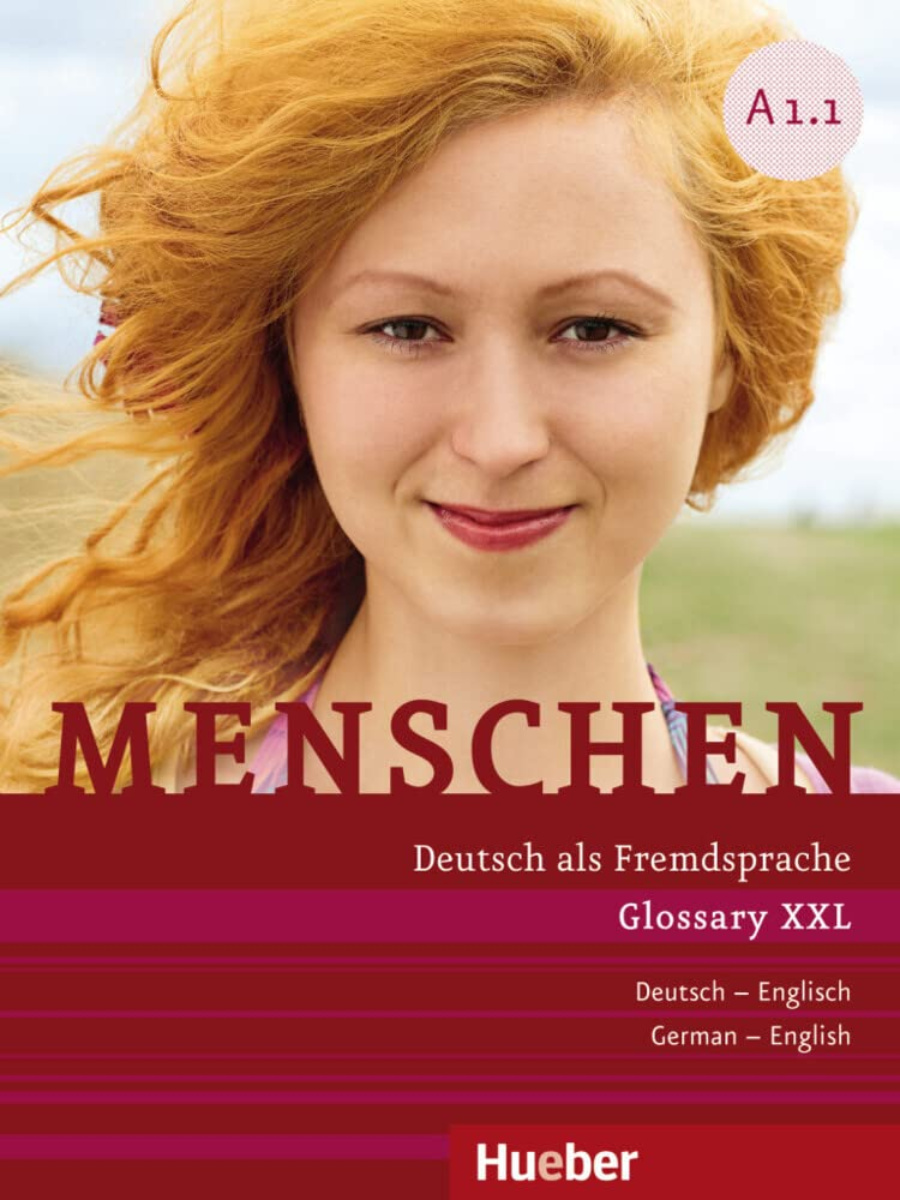 9783190519019(1) Menschen A1.1 Glossary XXL English-German - Image 1
