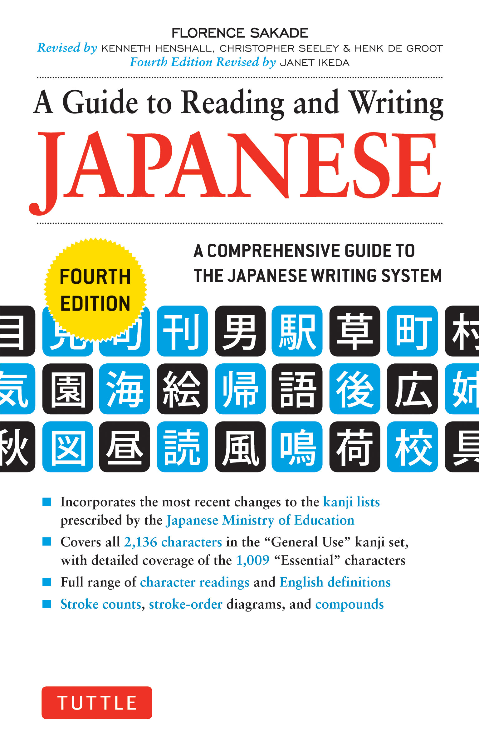 9784805311738 A Guide to Reading and Writing Japanese - Image 1