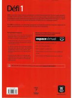 Défi 1/A1 Workbook English edition - Image 2