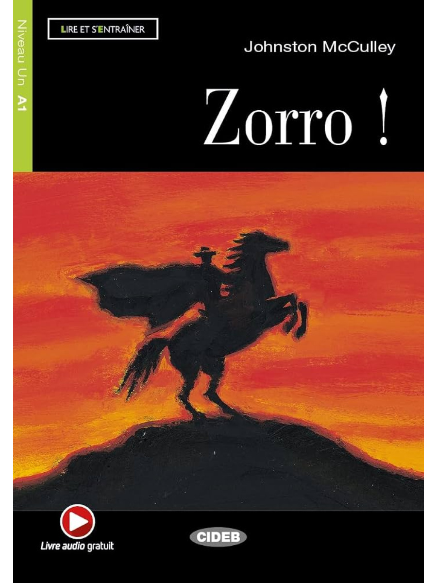 9788853008169 Zorro! - CIDEB Lire et s'entraƮner Niv. 1/A1 - Image 1