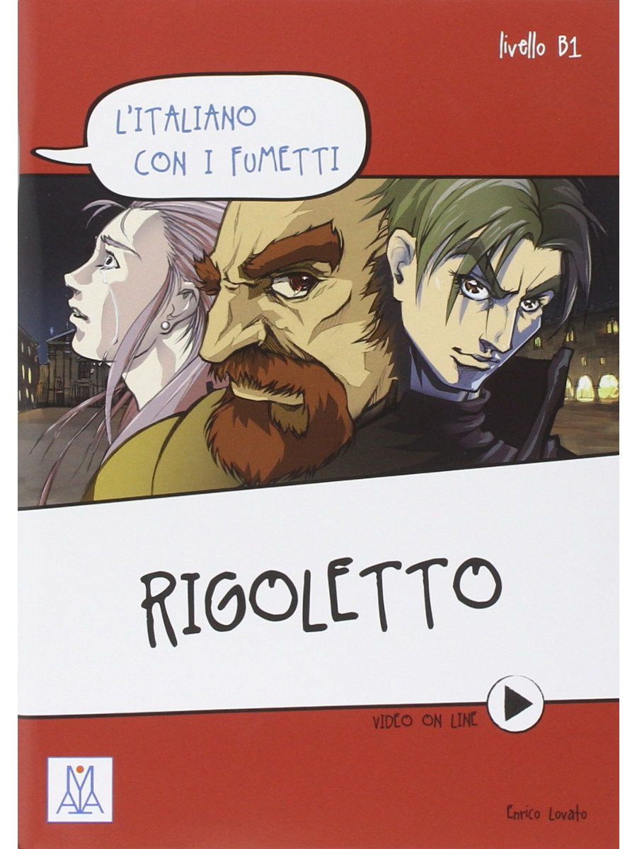 9788861823150(1) Rigoletto (Level B1) - Graphic Novels in Italian - Image 1