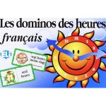ELI Language Games: Les Dominos des Heures in French