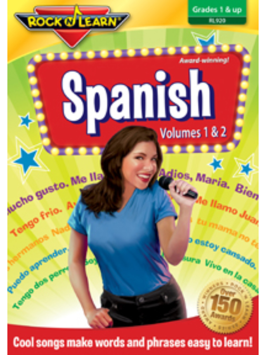 Rock N Learn Spanish Volumes 1 & 2 Rock N Learn Spanish Volumes 1 & 2 - Image 1